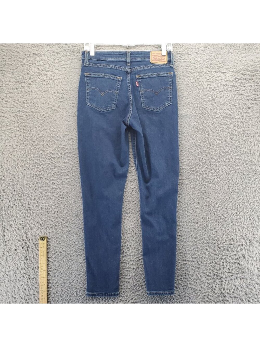 Levis Jeans Womens 28 Blue 721 High Rise Skinny Denim Stretch